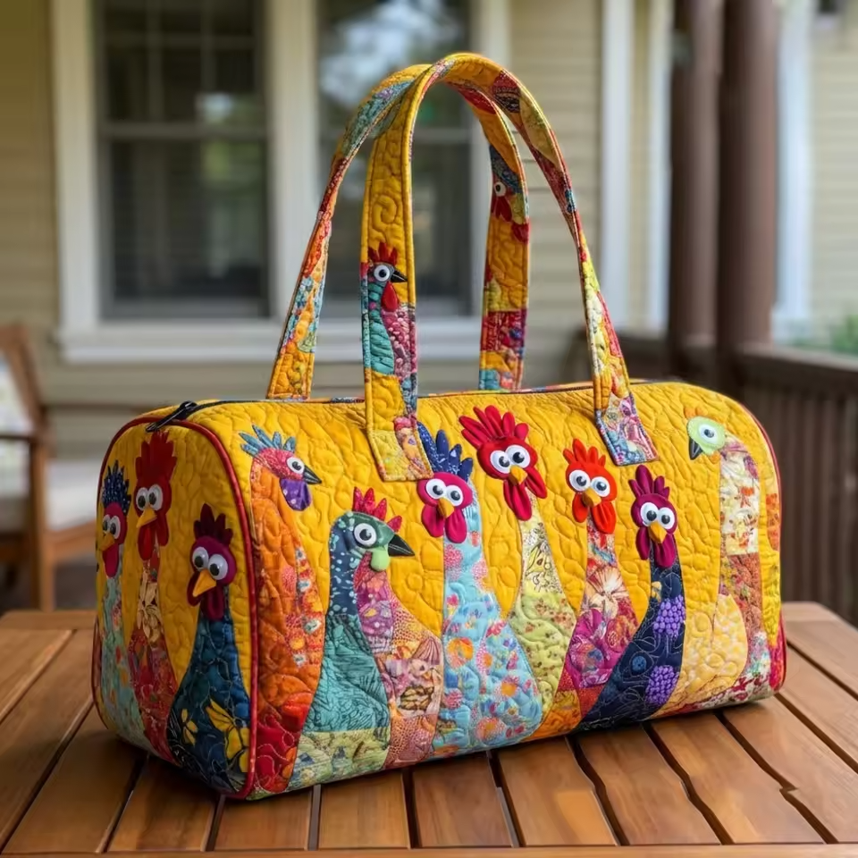 Céline III - Sac de Voyage Artisanal Tout Doux