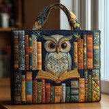Sac Artisanal - Chouette et Vieux Livres