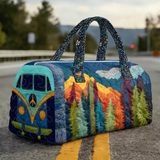 Céleste - Sac de Voyage Artisanal Tout Doux