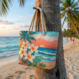 Sac de Plage Artisanal - Esprit Tropical