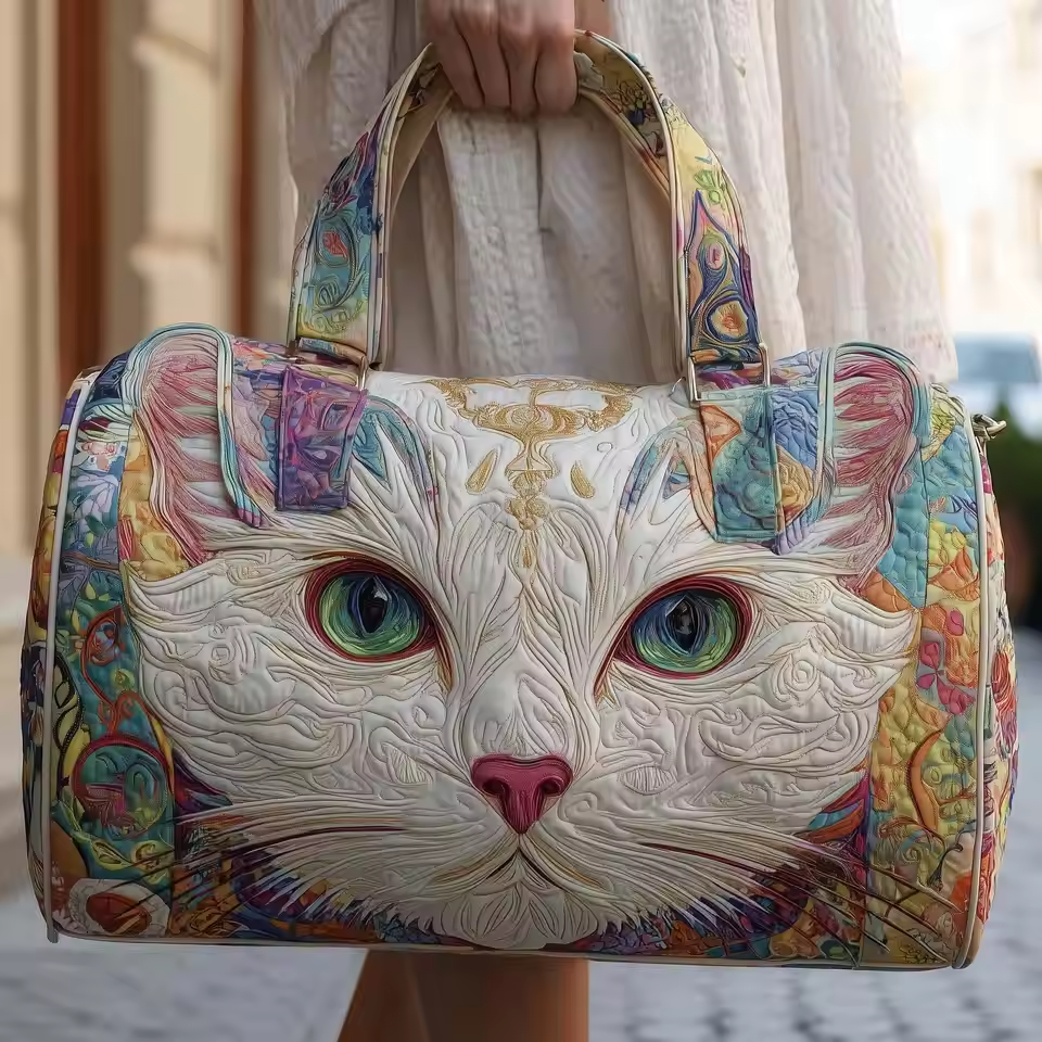 Tatiana - Sac de Voyage Artisanal Tout Doux