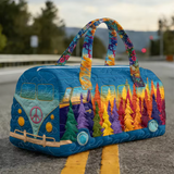 Céleste - Sac de Voyage Artisanal Tout Doux