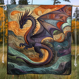 Eugénie - Couverture matelassée Serpent Lunaire
