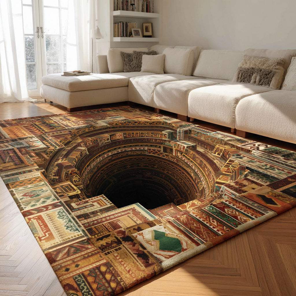 Céline - Tapis décoratif Abyssal Ancestral
