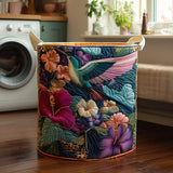 Panier à Linge Matelassé - Colibri