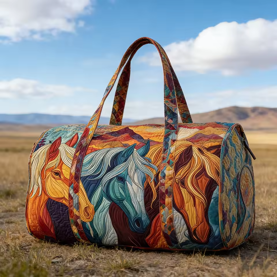 Adeline - Sac de Voyage Artisanal Tout Doux