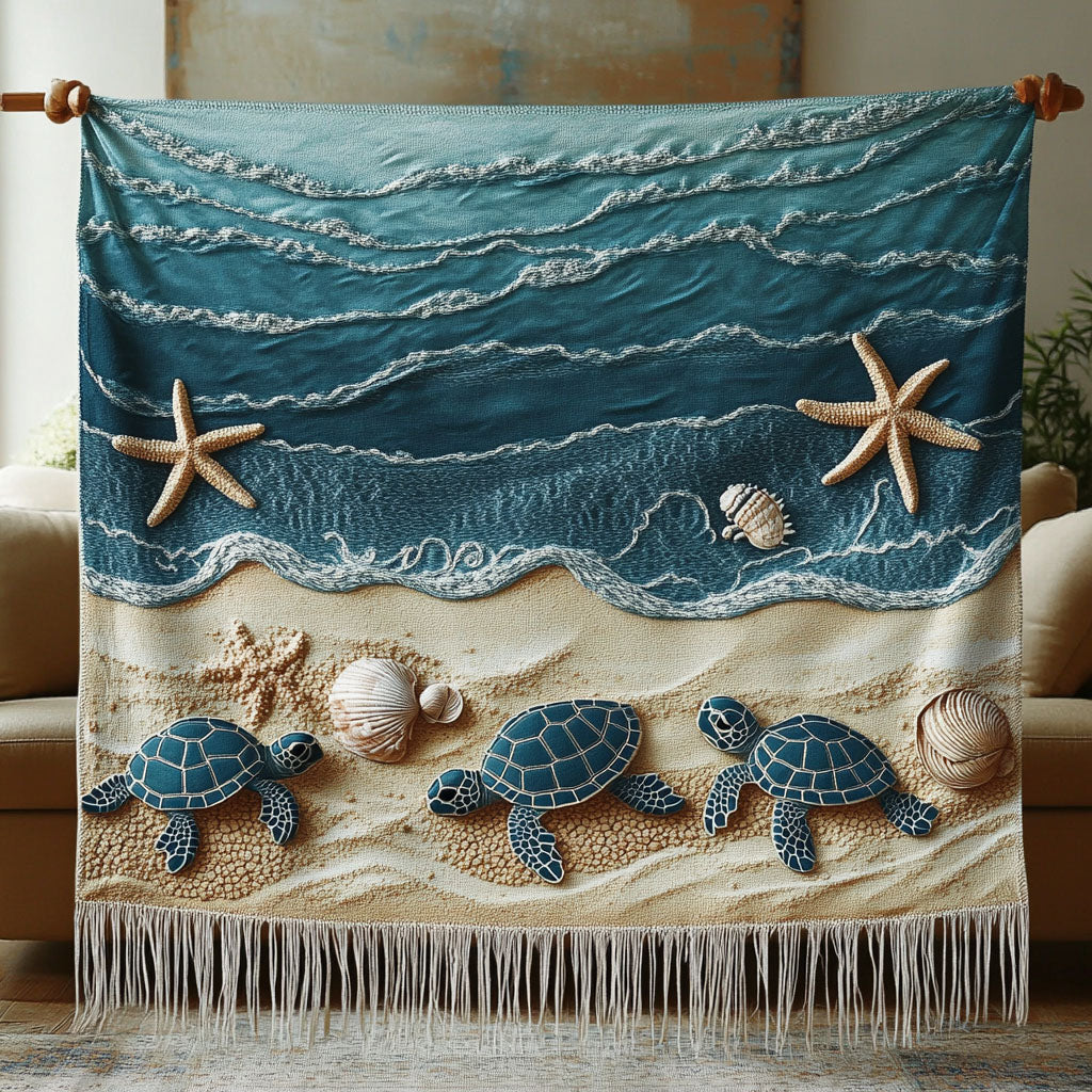 Margaux - Couverture matelassée Plage Félicité