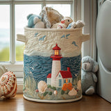 Panier à Linge Matelassé - Rêve de la Baie au Phare