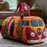 Sac de Voyage Matelassé - Voyage Fleuri