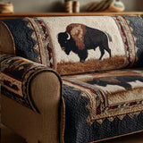 Constance - Housse de canapé matelassée Motif Décoratif