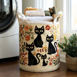 Valentine - Panier à Linge Chat