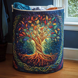 Adeline - Panier à Linge Arbre de Vie
