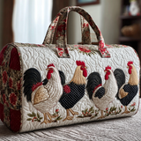 Sac de Voyage Matelassé - Poules Champêtres