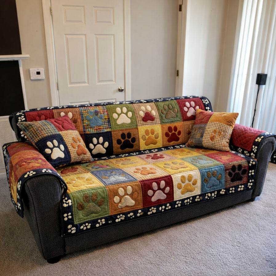 Constance - Housse de Canapé Matelassée Pattes de Velours — photo 6