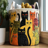 Janine - Panier à Linge en Forme de Chat