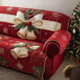 Iris - Housse de Canapé Matelassée Noël Traditionnel