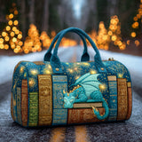 Sac de Voyage Matelassé - Dragon et Grimoire