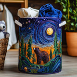 Panier à Linge Matelassé - Vie au Chalet des Ours