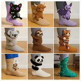 Justine - Chaussettes Chat Noir
