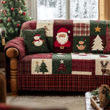 Iris - Housse de Canapé Matelassée Noël Traditionnel