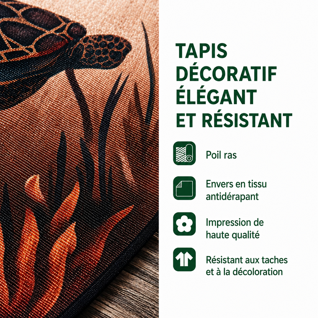 Valérie - Tapis décoratif Ancre Horizon — photo 3