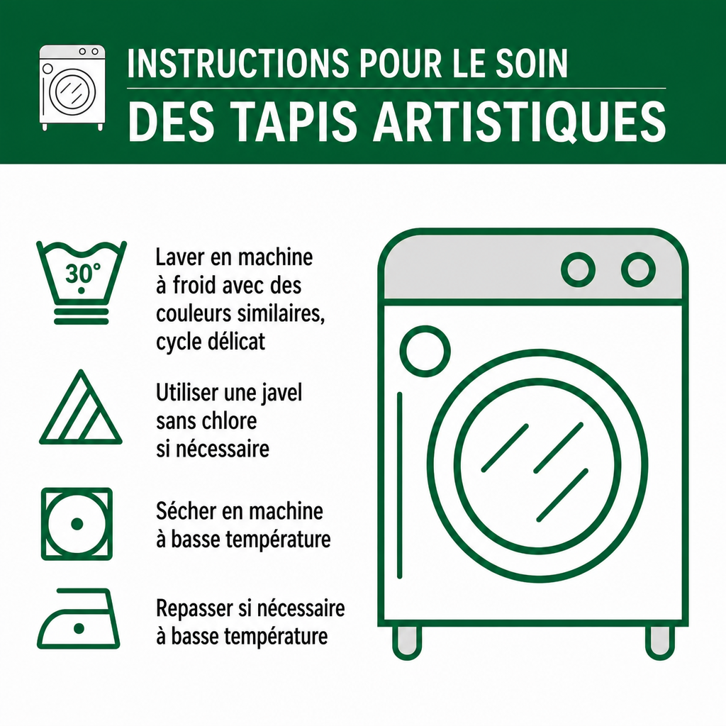 Inès - Tapisserie artistique Bison — photo 3