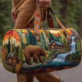 Céleste - Sac de Voyage Artisanal Tout Doux