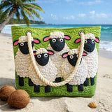 Sac de Plage Artisanal - Ciel des Moutons