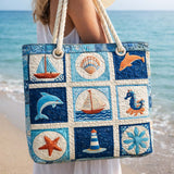 Sac de Plage Artisanal - Vie Marine