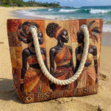 Sac de Plage Artisanal - Éclat des Reines