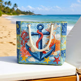 Sac de Plage Artisanal - Ancre Marine