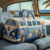 Sac de Voyage Matelassé - Van Hippie à la Plage