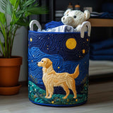 Panier à Linge Matelassé - Chiot Douillet