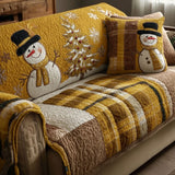 Adèle - Housse de canapé matelassée Motif de Noël — photo 7