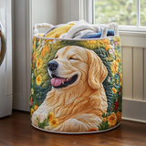 Panier à Linge Matelassé - Chiot Douillet