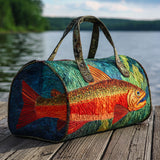 Sac de Voyage Matelassé - Truite Dorée