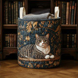 Janine - Panier à Linge en Forme de Chat
