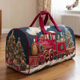 Sac de Voyage Matelassé - Train de Noël