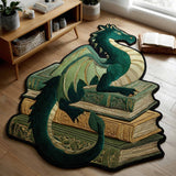 Mathilde - Tapis décoratif Serpent Jade