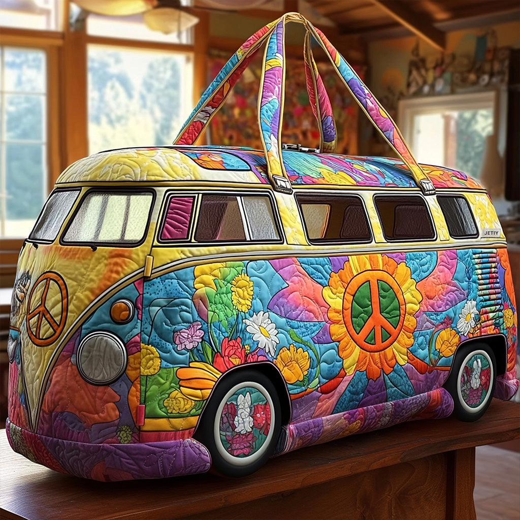 Sac de Voyage Matelassé - Van Multicolore