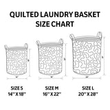Panier à Linge Matelassé - Tournesol