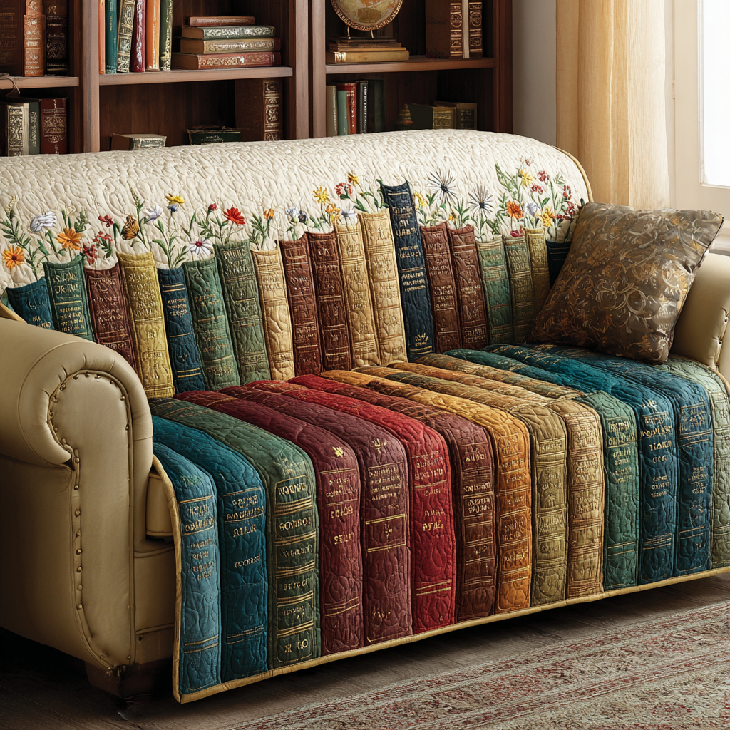 Suzon - Housse de canapé matelassée Motif Décoratif — photo 2