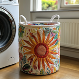Adèle - Panier à Linge Soleil Rayonnant