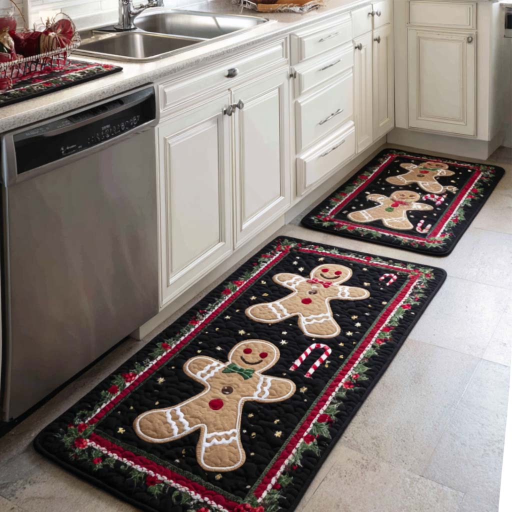 Yvette - Tapis de Cuisine Hiver Classique