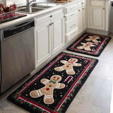 Yvette - Tapis de Cuisine Hiver Classique