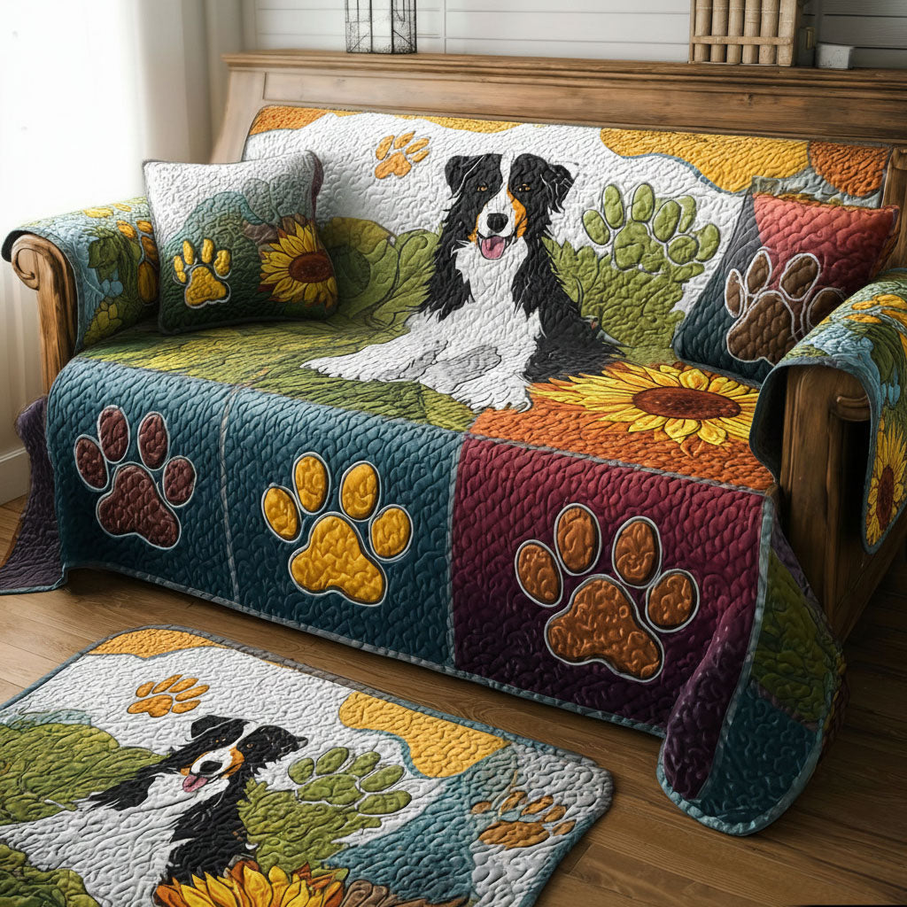 Chloé - Housse de canapé matelassée Empreintes de Patte — photo 8