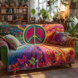 Blanche - Housse de Canapé Matelassée Esprit Hippie