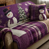 Adèle - Housse de canapé matelassée Motif de Noël — photo 9