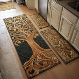 Océanne - Tapis de cuisine Racines et Lumière Chaude