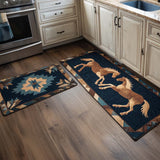 Capucine - Tapis de Cuisine Chevaux au Galop